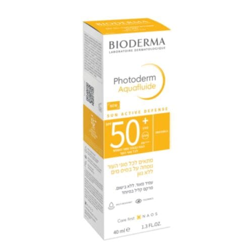 ביודרמה פוטודרם קרם הגנה +AKN SPF50 מעניק מראה מאט