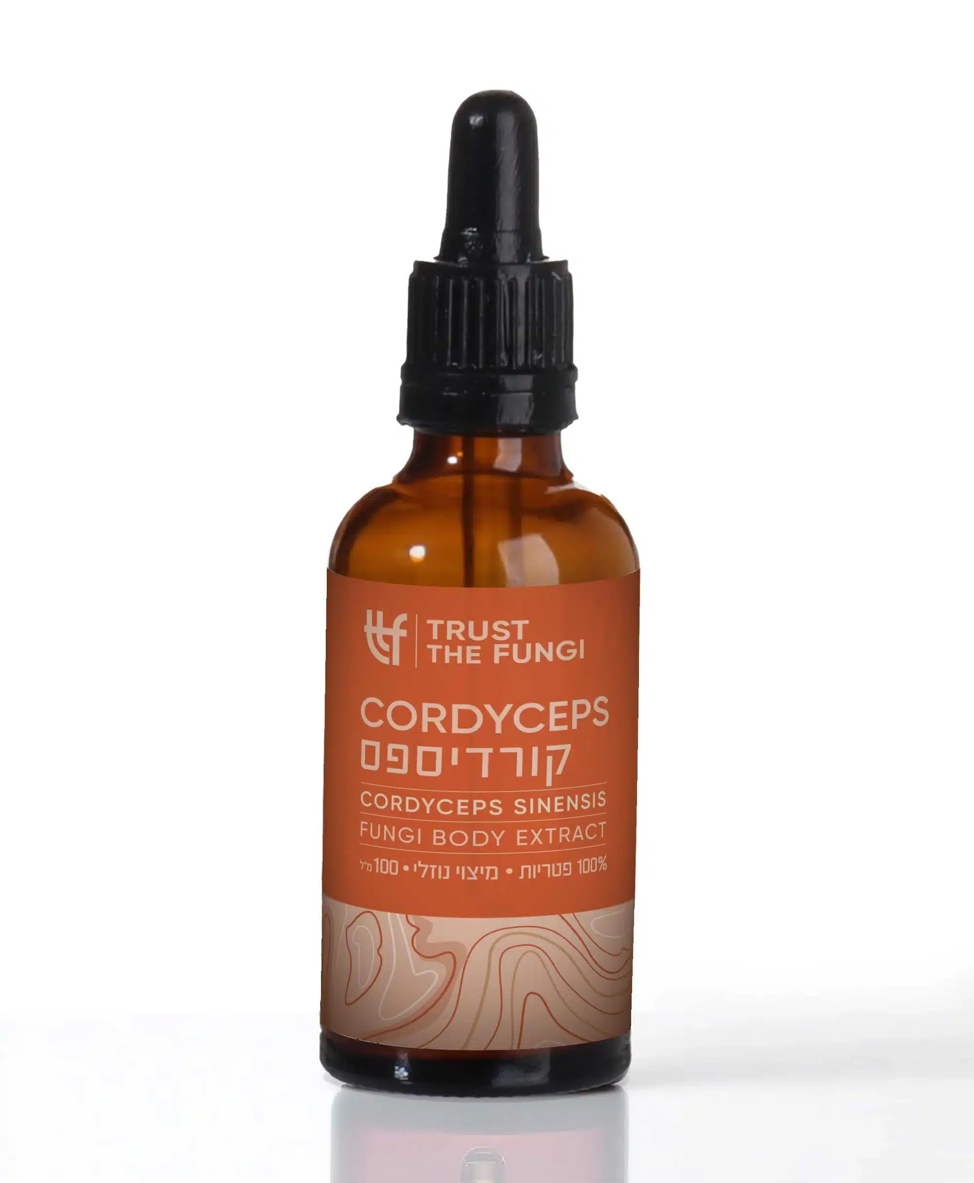 פטריית קורדיספס (CORDYCEPS) - מיצוי נוזלי 100% פטריות בשיטת FBE