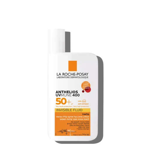 אנתליוס﻿﻿ פלואיד  תחליב פנים SPF50+‎ ללא גוון la roche posay