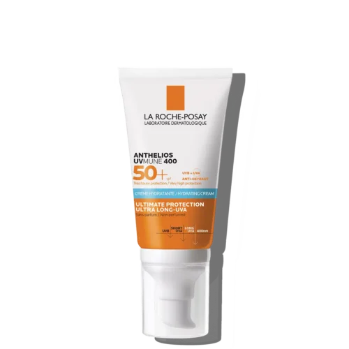 אנתליוס﻿﻿ אולטרה UVMUNE400 קרם לחות לפניםla roche posay SPF50+‎