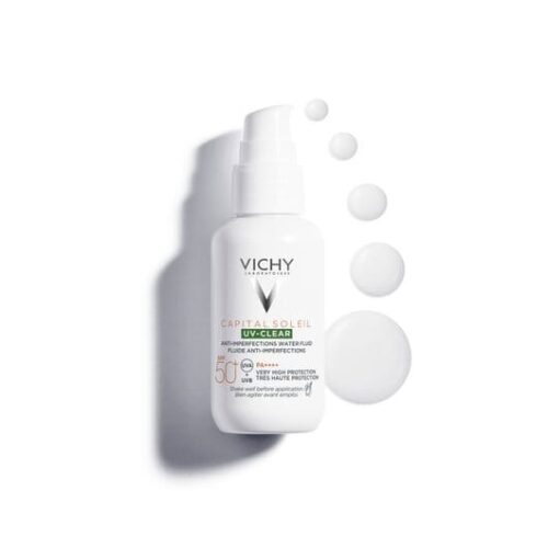 קפיטל סוליי תחליב הגנה מהשמשvichy  UV-CLEAR SPF50+‎