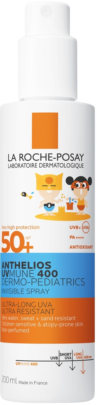 la roche posay אנתליוס ספריי הגנה לילדים UVMUNE400 SPF50+