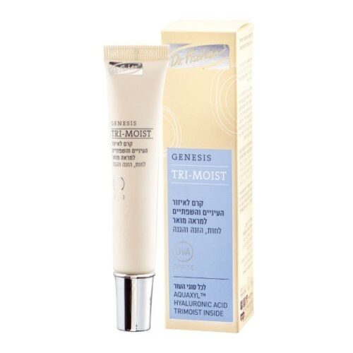 ג'נסיס טרי מויסט קרם לאזור העיניים והשפתיים SPF30  ד"ר פישר