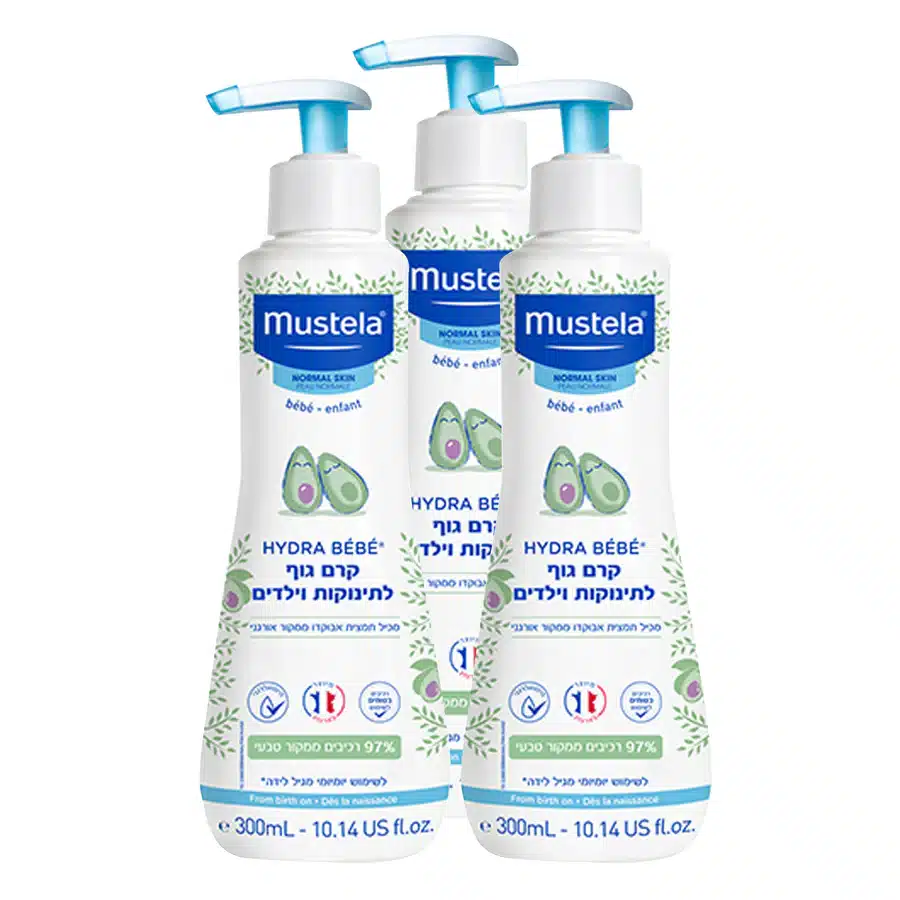 Mustela | קרם גוף לתינוקות וילדים – תמונה 2