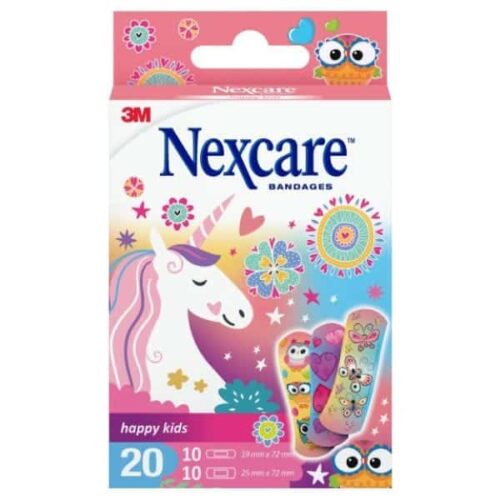 פלסטרים לילדים חד קרן  NEXCARE נקסקר