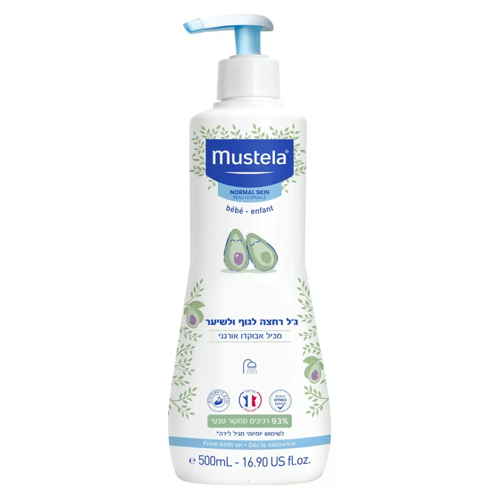 Mustela | ג'ל רחצה לגוף ולשיער