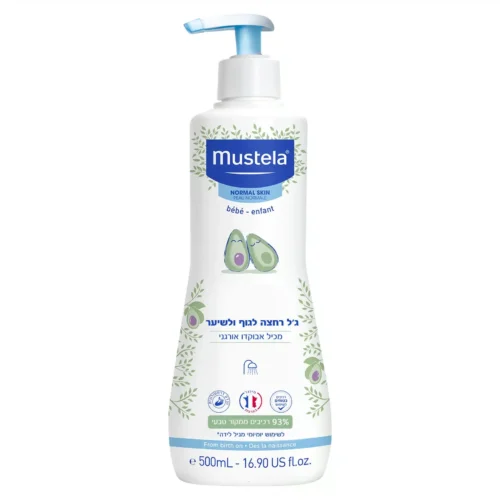 Mustela | ג'ל רחצה לגוף ולשיער