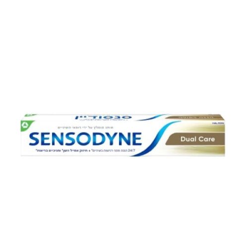 משחת שיניים סנסודיין Dual Care להגנה כפולה  סנסודיין SENSODYNE
