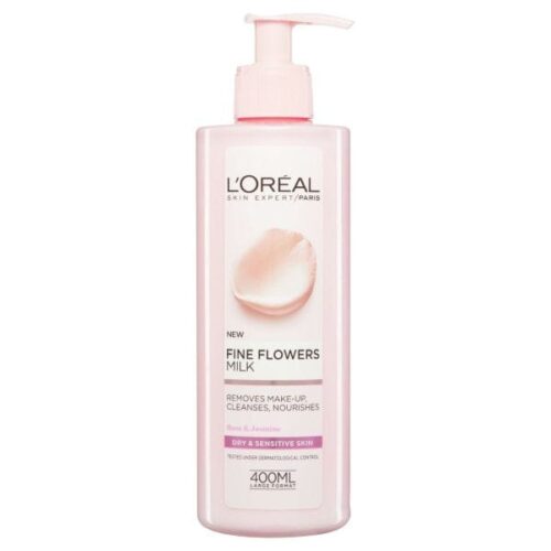 L'OREAL PARIS RARE FLOWERS חלב פנים לעור רגיש