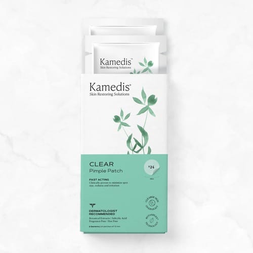 מדבקות טיפוליות לפצעונים  Kamedis CLEAR Pimple Patch