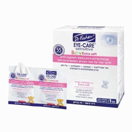 איי קר EYE - CARE BABY sensitive EXTRA SOFT מגבונים