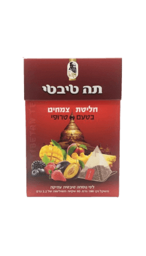 תה טיבטי טרופי – 198 גרם | 90 שקיקים משולשים של 2.2 גרם