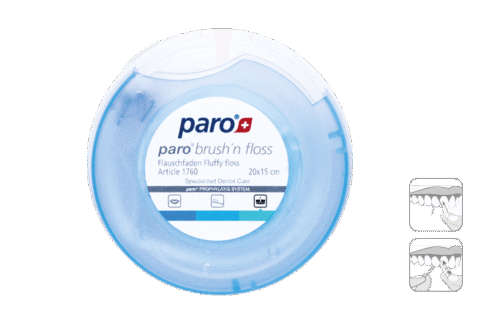 חוט בעל הולכה ספוגית 1760 Brush'N Floss פארו