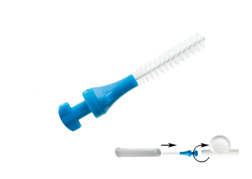 מברשת בין שינית לידית עובי 3 מ"מ 1041 Interdental Toothbrush Isola פארו