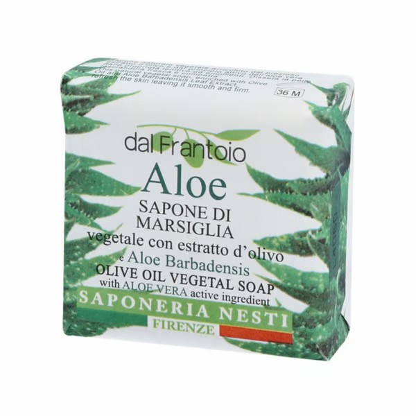 Nesti Dante סבון מוצק טבעי שמן זית Olive Oil – אלוורה