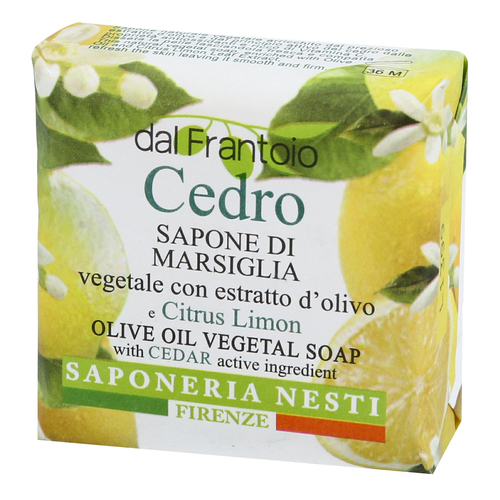 Nesti Dante סבון מוצק טבעי Olive Oil – ארז ולימון