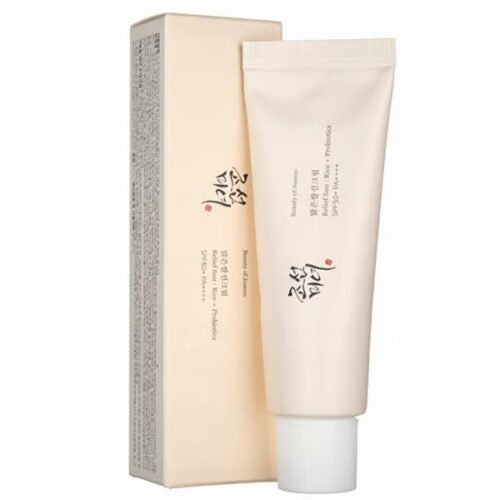 קרם הגנה לפנים אורז ופרוביוטיקה SPF50+