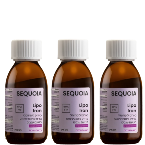LIPO Iron -SEQUOIA חבילת 3 יחידות