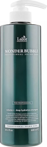 שמפו WONDER BUBBLE לניפוח ולחות עמוקה 600 מ"ל